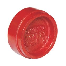 Grooved end cap